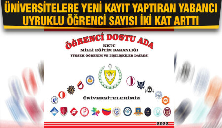 Yükseköğretimde geçen dönem öğrenci sayısı 110 bine yaklaştı