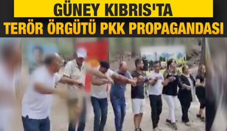 Güney Kıbrıs'ta terör örgütü PKK propagandası