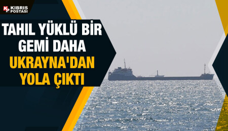 Tahıl yüklü bir gemi daha Ukrayna'dan hareket etti