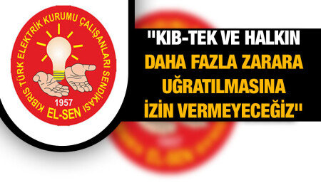 EL-SEN: KIB-TEK ve halkın daha fazla zarara uğratılmasını oturup seyredecek değiliz