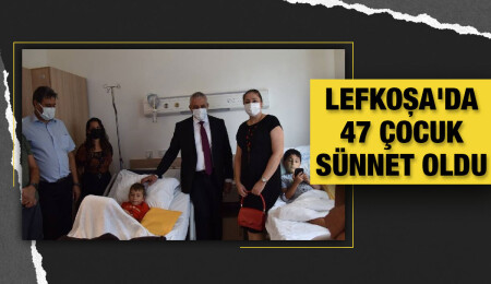 Sosyal Hizmetler Dairesi’nin toplu sünnet etkinlikleri sürüyor: 47 çocuk daha sünnet oldu