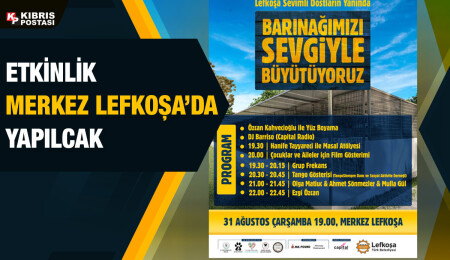 ‘Lefkoşa Sevimli Dostlarının Yanında: Barınağımızı Sevgiyle Büyütüyoruz’ etkinliği yapılacak