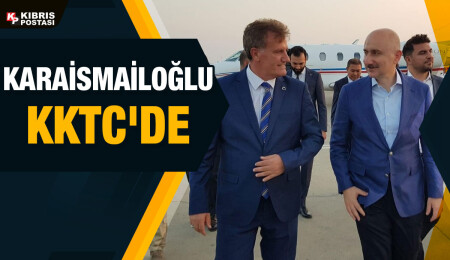 Türkiye Cumhuriyeti Ulaştırma Bakanı Karaismailoğlu'nu Emrullah Turanlı karşıladı