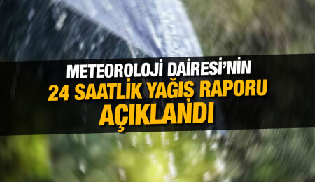 Balıkesir’e 23, Geçitkale’ye 22 kilogram yağış düştü