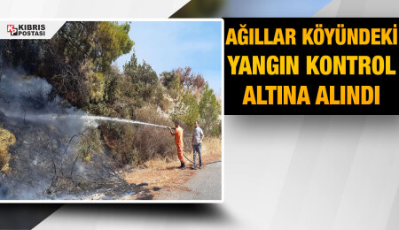 Dursun Oğuz: Yangına anında müdahale edildi ve kontrol altına alındı