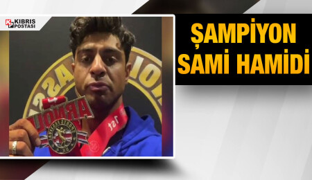 Kıbrıslı Türk sporcu Hamidi, Arnold Classic 2022'de şampiyon oldu