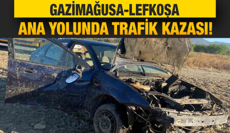 Direksiyon hakimiyetini kaybetti, takla attı