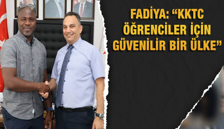 Çelebi, NANS Turkish Zone Kurucusu Dr. Fadiya’yı kabul etti