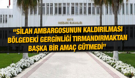 Dışişleri Bakanlığı'ndan ABD'ye sağduyu ve iş birliği çağrısı