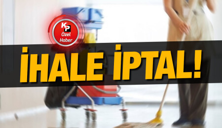 Milli Eğitim Bakanlığı’na bağlı okullara temizlik hizmeti sağlanmasına yönelik çıkılan ihale iptal edildi