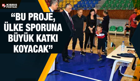 "Sportif Yetenek Taraması ve Spora Yönlendirme Projesi" tarama testleri ve ölçümleri başladı