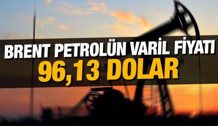 Brent petrolün varil fiyatı 97 doların altına düştü
