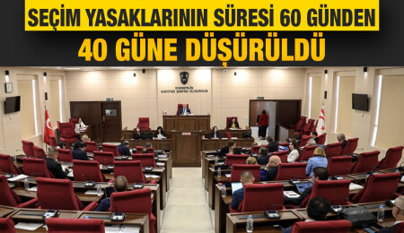 Seçim yasakları 16 Kasım'da başlayacak