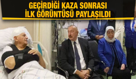 Binali Yıldırım'ın geçirdiği kaza sonrası ilk görüntüsü paylaşıldı