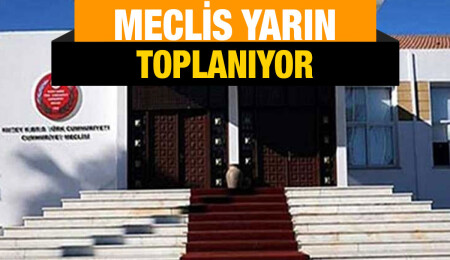 Meclis Genel Kurul’u yarın toplanacak