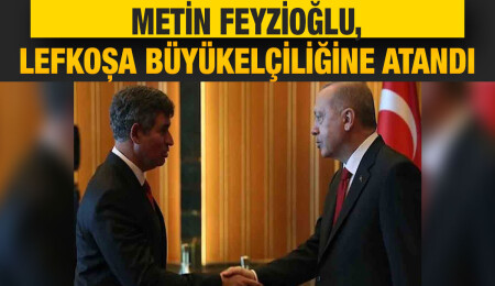 Eski Türkiye Barolar Birliği Başkanı Metin Feyzioğlu, Lefkoşa Büyükelçiliğine atandı