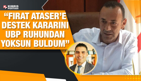 Mustafa Aktuğ’dan UBP’nin Fırat Ataser’e verdiği desteğe tepki!