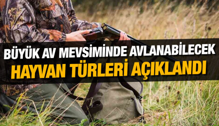 Büyük Av Pazar günü başlıyor