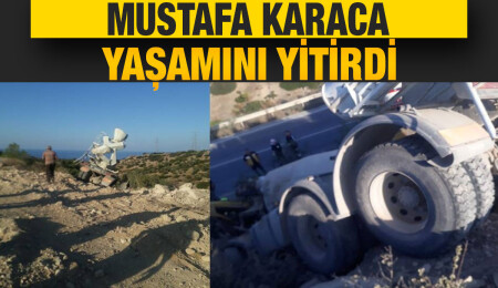 Dağ yolunda ölümlü kaza… 54 yaşındaki Mustafa Karaca hayatını kaybetti