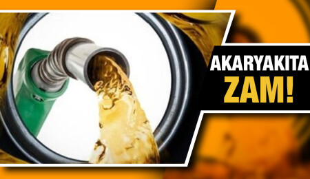 Akaryakıt fiyatlarına zam geldi