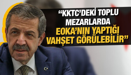 Dışişleri Bakanı Ertuğruloğlu’ndan, Grivas’ın saklandığı evin müzeye dönüştürülmesine tepki