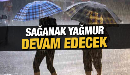 Yağışlı hava cuma gününe kadar devam edecek