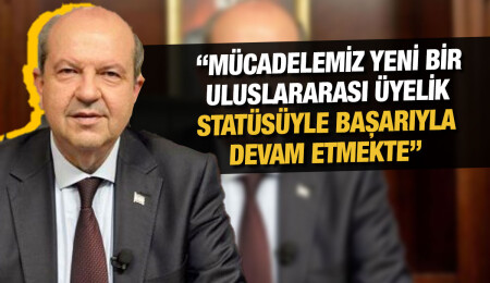 Ersin Tatar: KKTC'nin gözlemci üye olarak alınmasıyla mücadelemiz hız kesmeden devam edecek