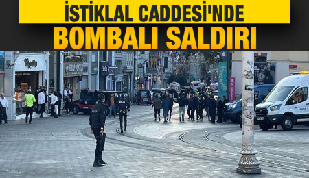 Taksim İstiklal Caddesi'nde bombalı saldırı: 6 can kaybı, 81 yaralı