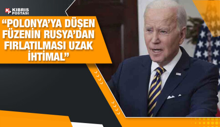 Biden: Füzenin Rusya'dan fırlatılmış olma ihtimali düşük görünüyor