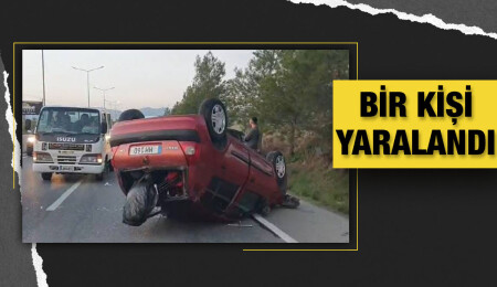 Girne-Lefkoşa ana yolunda kaza!