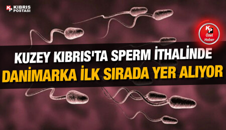 Kuzey Kıbrıs'a 112 bin 209 dolar 60 centlik sperm ithali!
