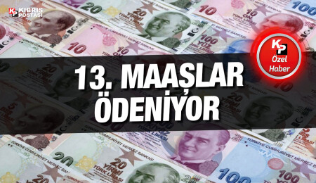 Kamu personellerine 13. maaşlar bugün ödenecek