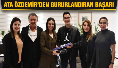 DAÜ öğrencisi Ata Özdemir, uluslararası forma tasarımı yarışmasında birinci oldu