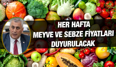 Olgun Amcaoğlu: Toptan taze meyve ve sebze fiyatları haftada 3 kez duyurulacak