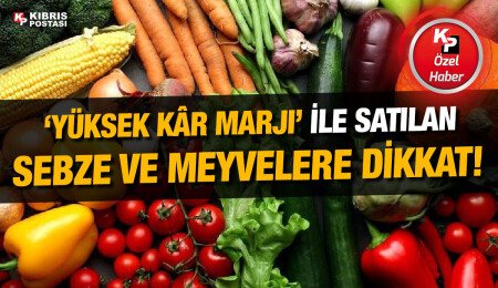 Yüksek kâr marjı uygulanan sebze ve meyveler ihtiyaç değil lüks oldu...