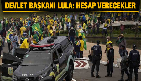 Brezilya'da, göstericilerin bastığı Kongre ve Devlet Başkanlığında kontrol sağlandı