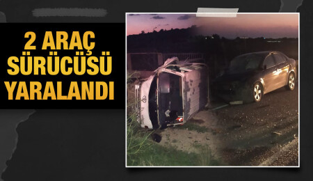 Kumyalı-Pamuklu ana yolunda kaza: 2 kişi yaralandı