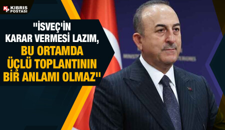 Mevlüt Çavuşoğlu: İsveç hükümeti bu alçak eyleme izin vererek bu suça ortak olmuştur