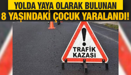 Lefkoşa’da trafik kazası: 8 yaşındaki çocuğa çarptı