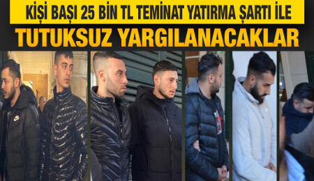 Yasa dışı bahis sitelerinin reklamını yapan zanlılar teminata bağlandı