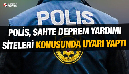 Polisten uyarı: Sahte deprem yardımı sitelerine dikkat!
