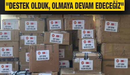 UBP Girne Kadın Kolları, yardımlarını enkaz bölgelerine göndermeye devam ediyor