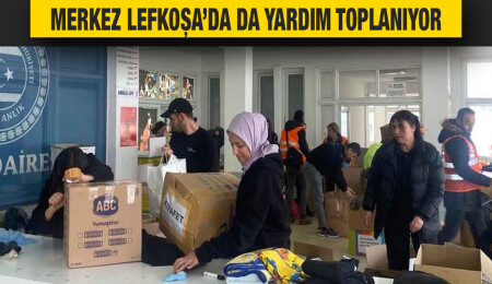 Türkiye’de meydana gelen deprem felaketine, Kıbrıs’tan yardımlar devam ediyor