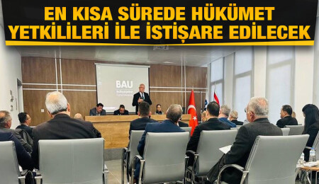 YÖDAK başkanlığında bahar dönemi eğitim süreciyle ilgili toplantı yapıldı