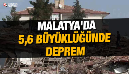 Malatya'da 5,6 büyüklüğünde deprem: 1 kişi hayatını kaybetti, 110 kişi yaralandı