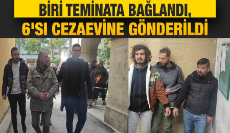 İnsan kaçaklığı suçundan tutuklanan 7 zanlıdan 6’sı cezaevine gönderildi