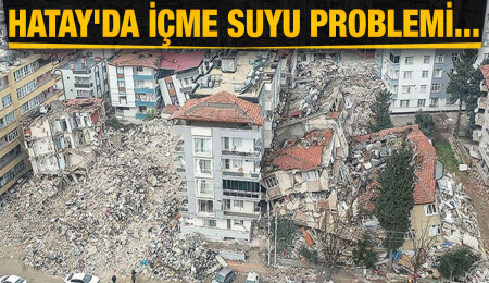 Hatay Büyükşehir Belediyesi: Acil içme suyu problemi artarak sürmektedir