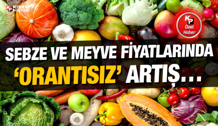 Sebze ve meyve fiyatları son iki ayda iki katına çıktı!