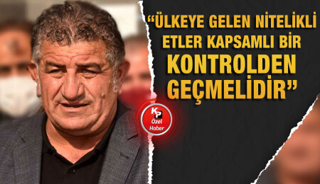 Mustafa Naimoğulları: Bizim ülkemizdeki hayvanlarda herhangi bir salgın hastalık yok