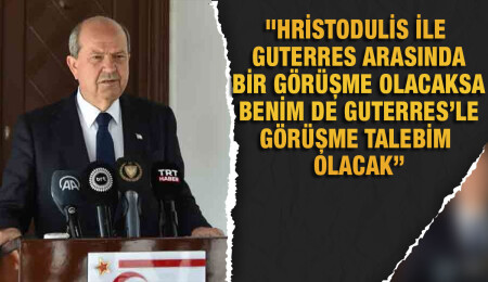 Cumhurbaşkanı Tatar: Hristodulis’in AB ülkesi devlet başkanıyla görüşmeler yapması Kıbrıslı Türkler’e yönelik haksızlık